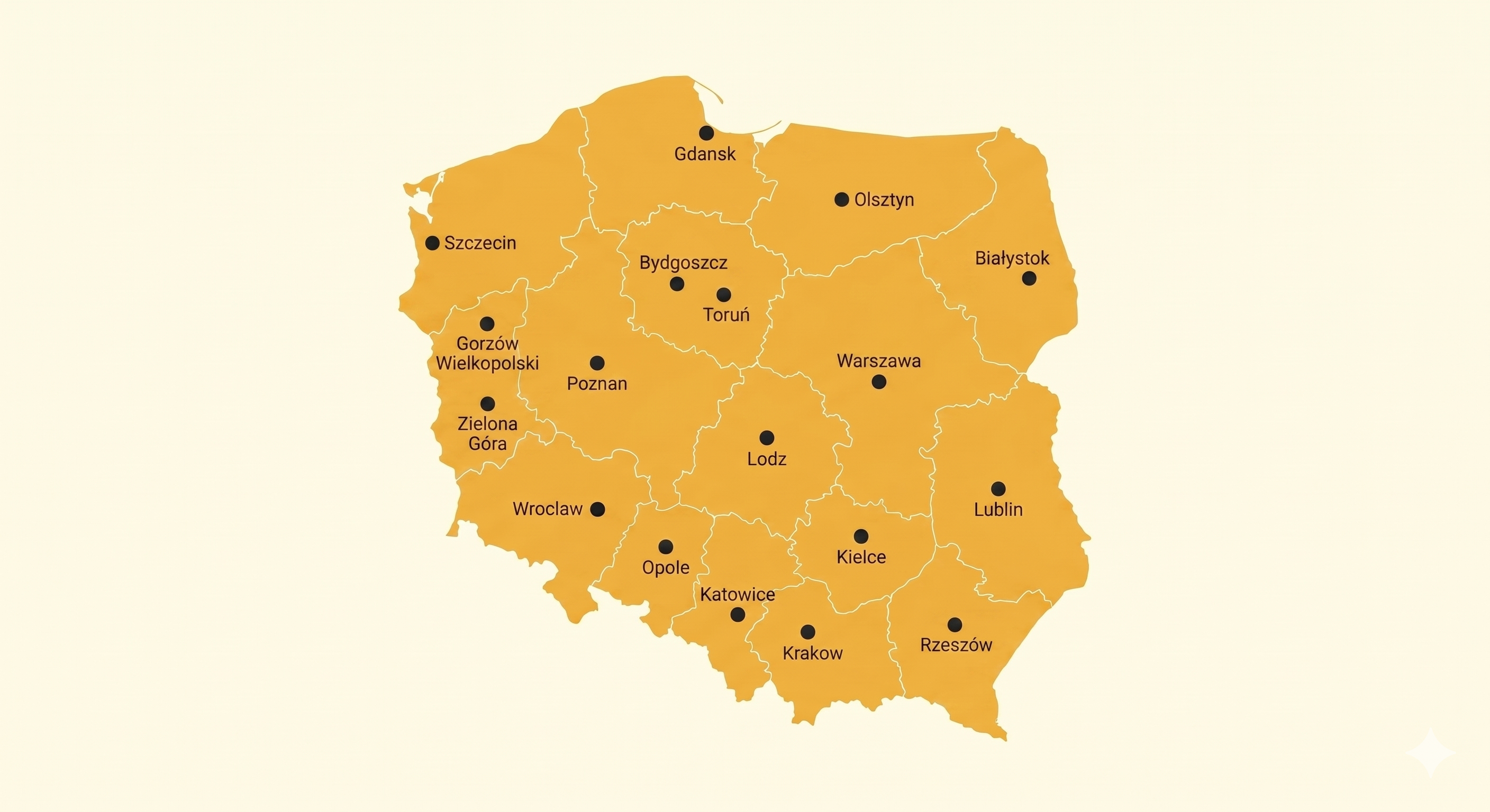 Mapa zasięgu Twój Odbiór
