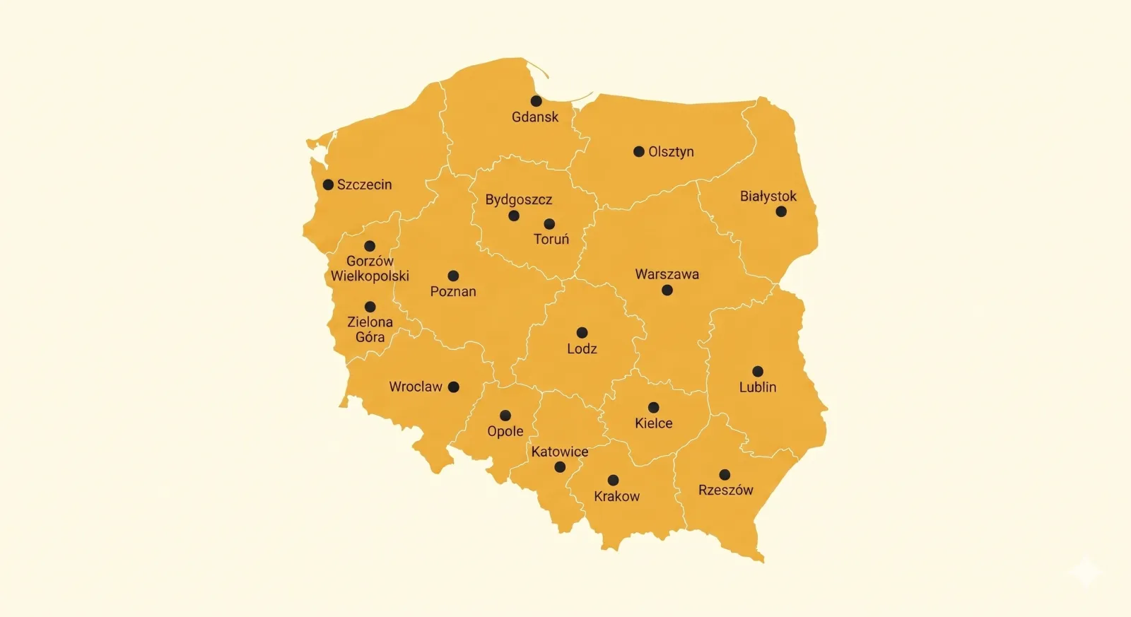 Mapa zasięgu Twój Odbiór